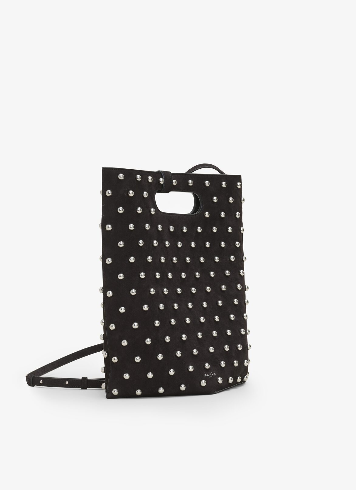 FOLDED BAG IN CALFSKIN ALAÏA BLACK FOLDED BAG IN CALFSKIN